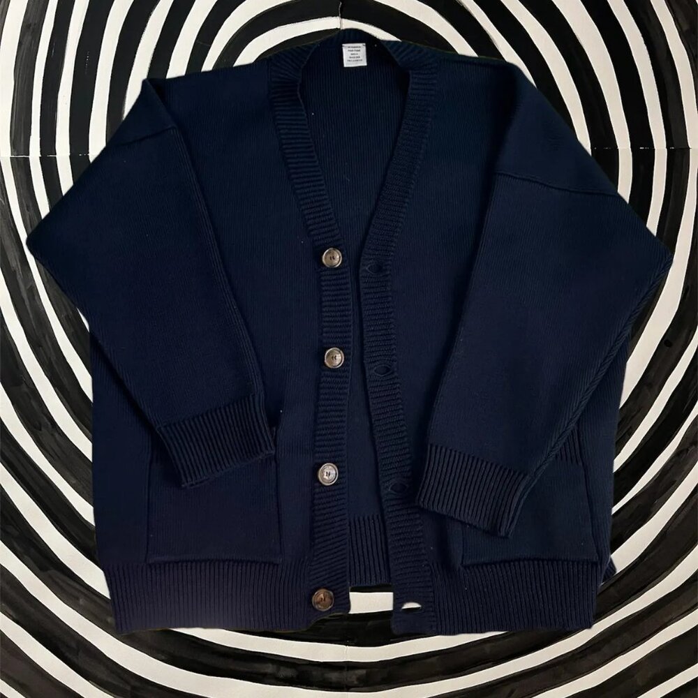 Vetements 3' x 3' cardigan FW18